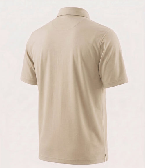 Fetta Performance Polo | Cream
